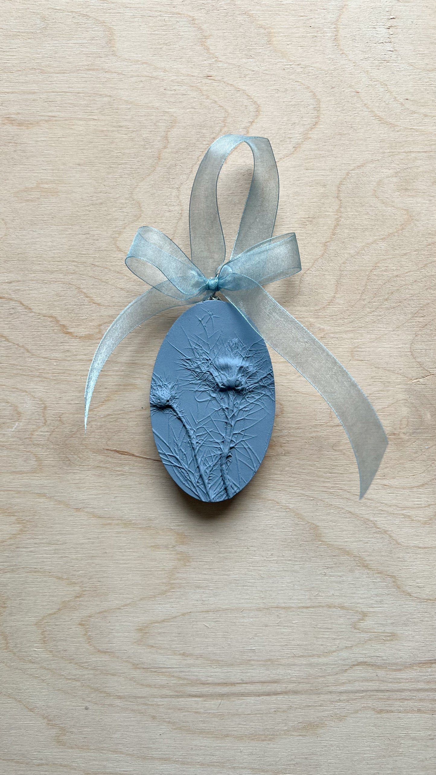 Christmas Ornaments "Dusty Blue" 03