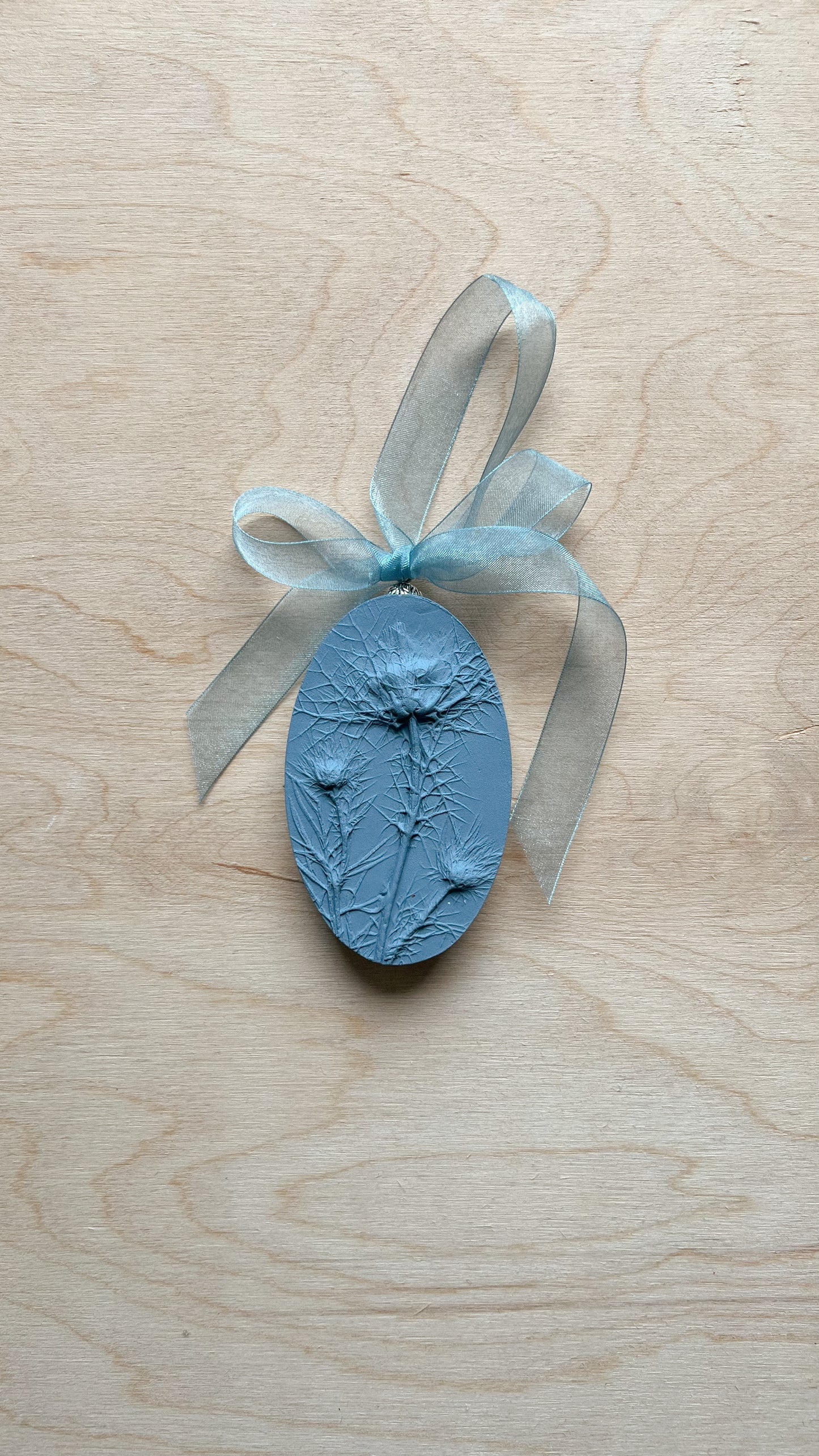 Christmas Ornaments "Dusty Blue" 02