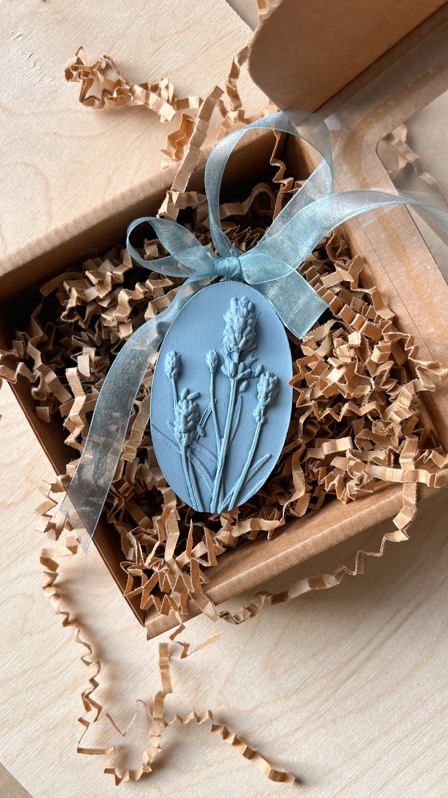 Christmas Ornaments "Dusty Blue" 01