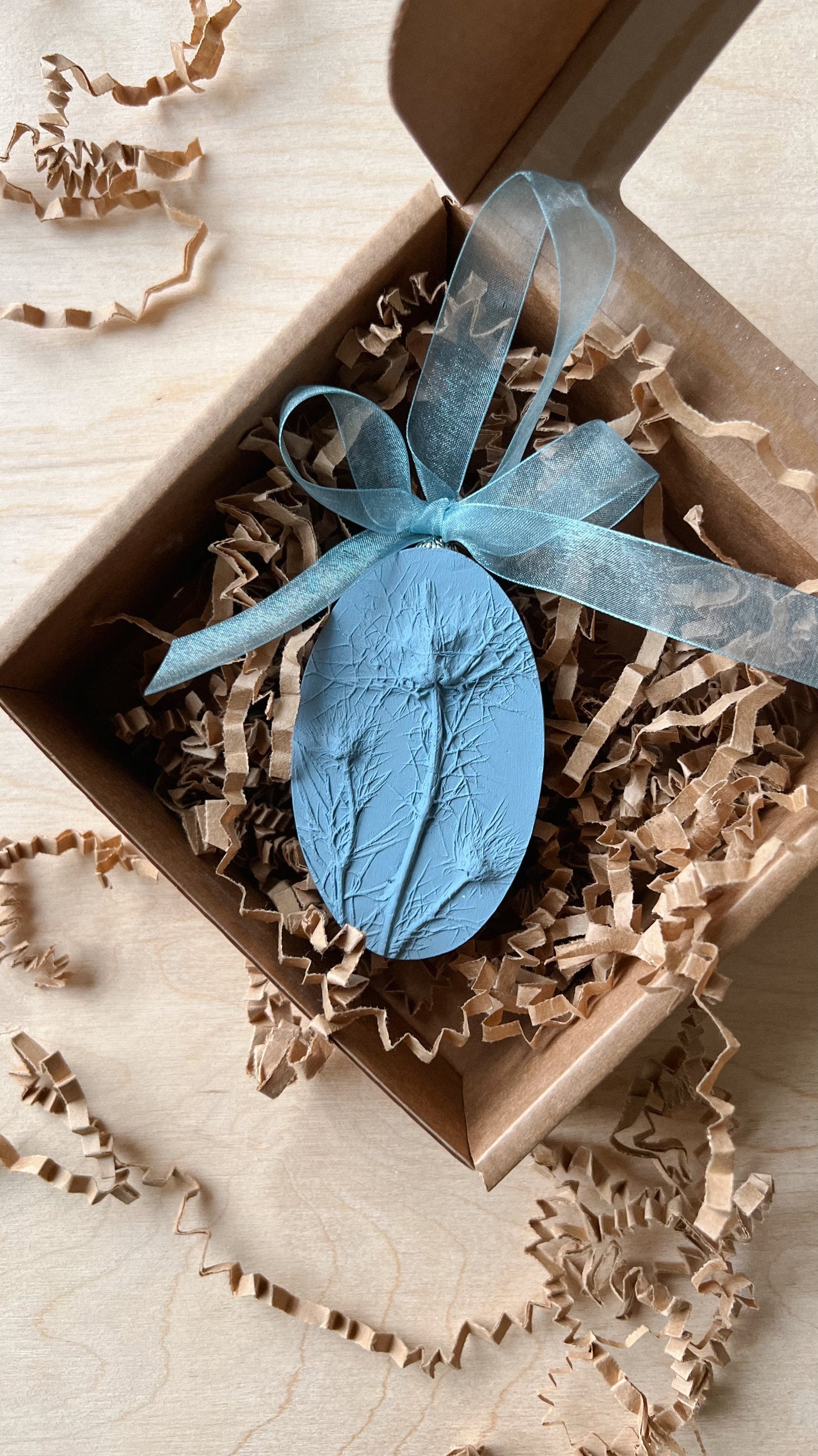 Christmas Ornaments "Dusty Blue" 02