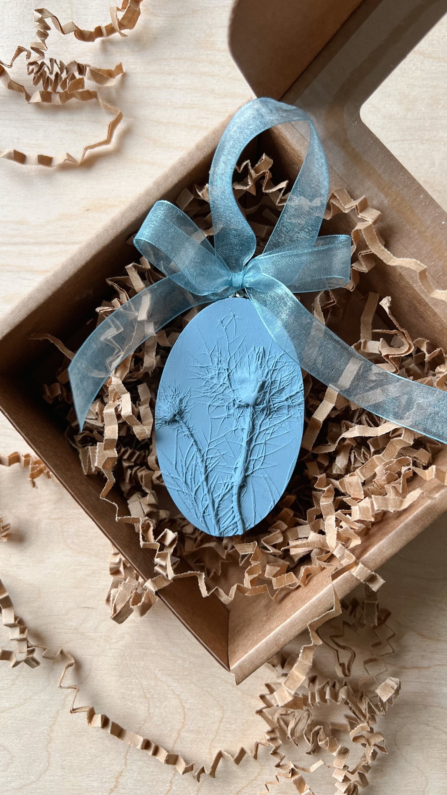 Christmas Ornaments "Dusty Blue" 03