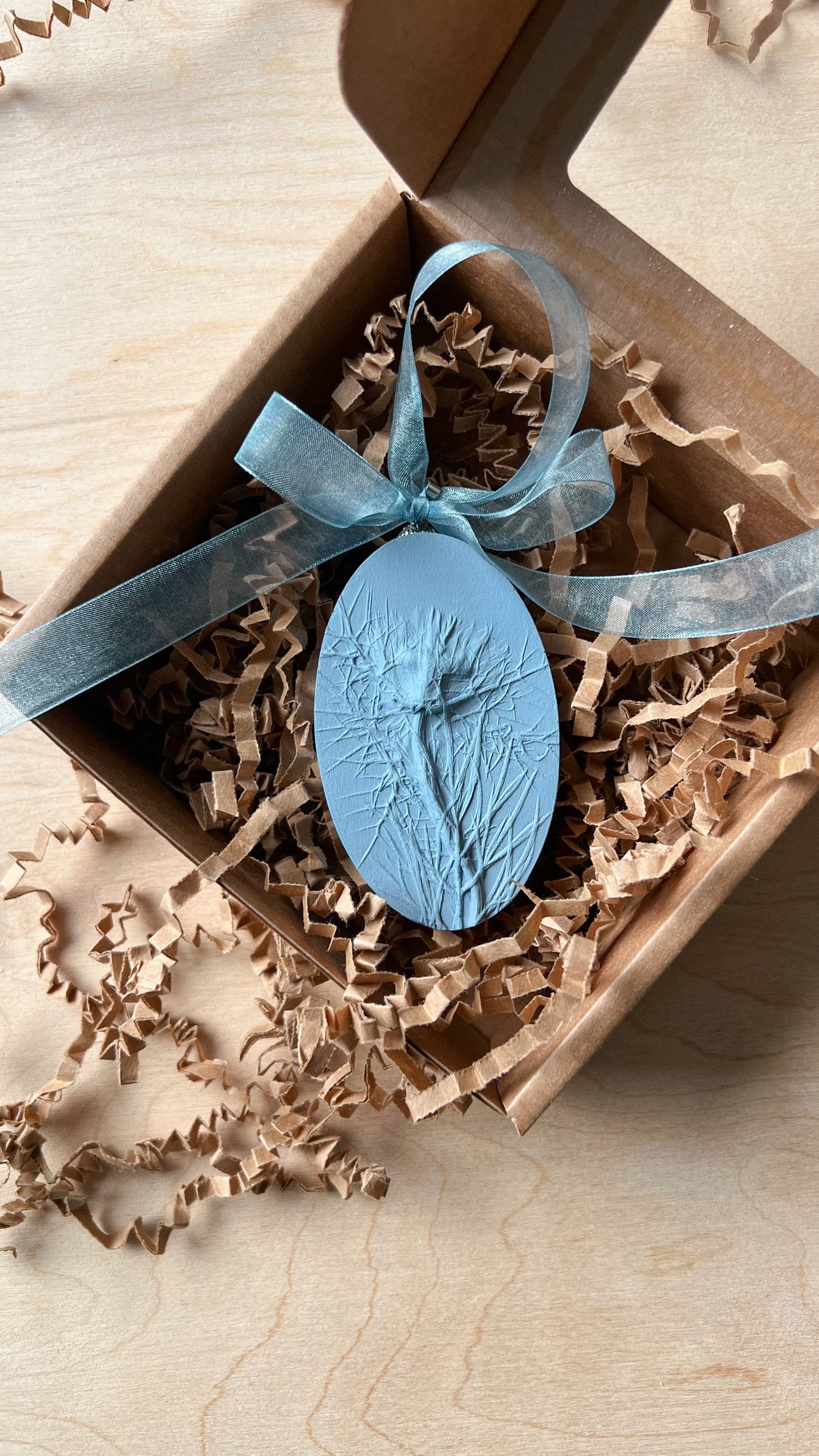 Christmas Ornaments "Dusty Blue" 04